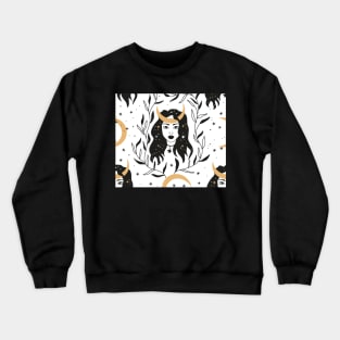 Celestial Woman Crewneck Sweatshirt